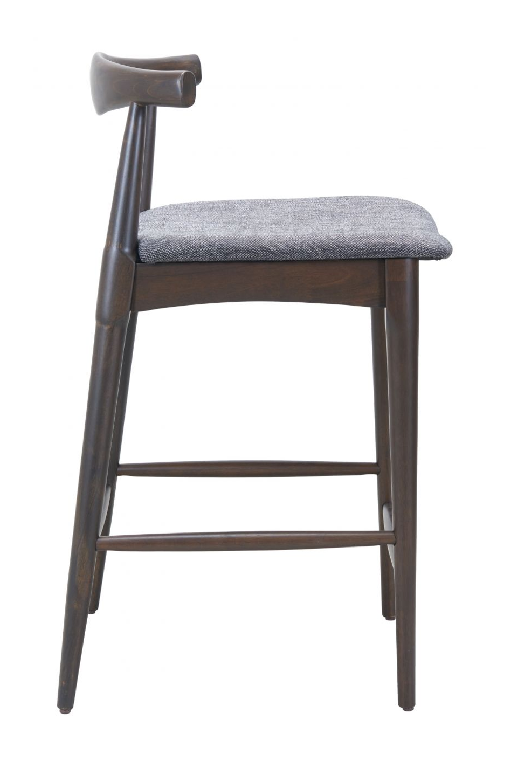 Dark Wooden Counter Stools (2) | OROA Modern Tuzka | Oroa.com