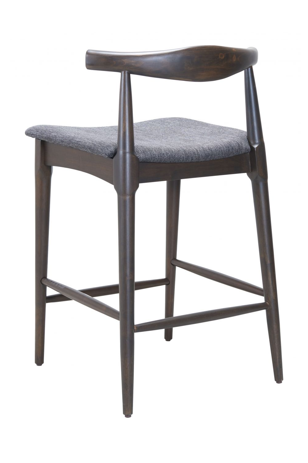 Dark Wooden Counter Stools (2) | OROA Modern Tuzka | Oroa.com