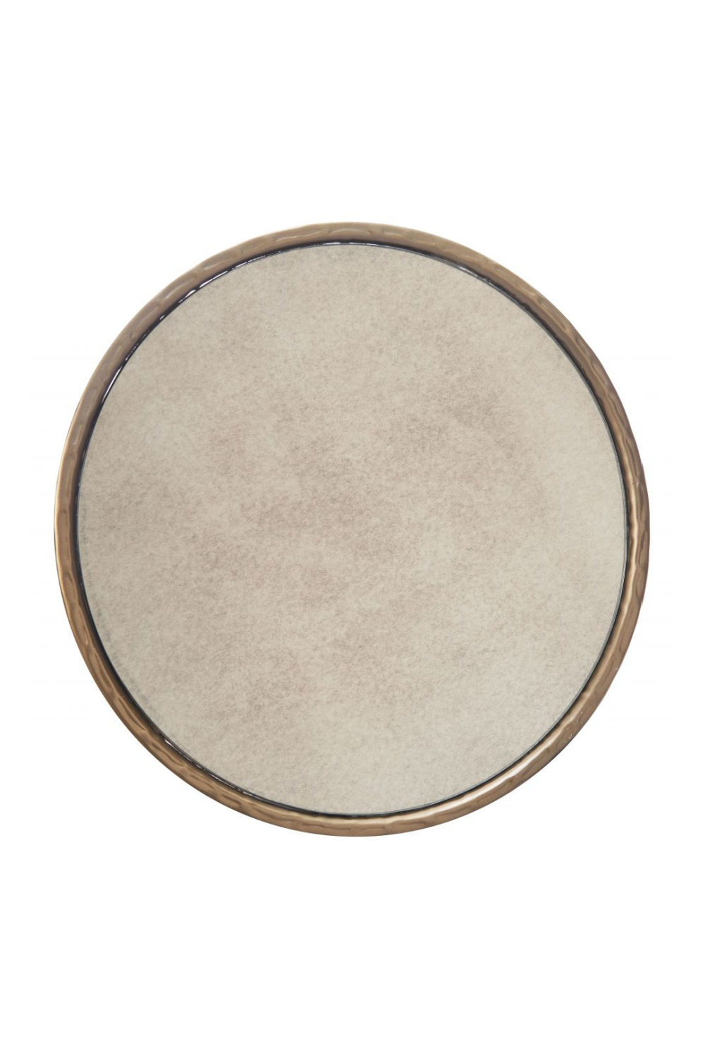 Round Mirror Glass Side Table | Oroa.com