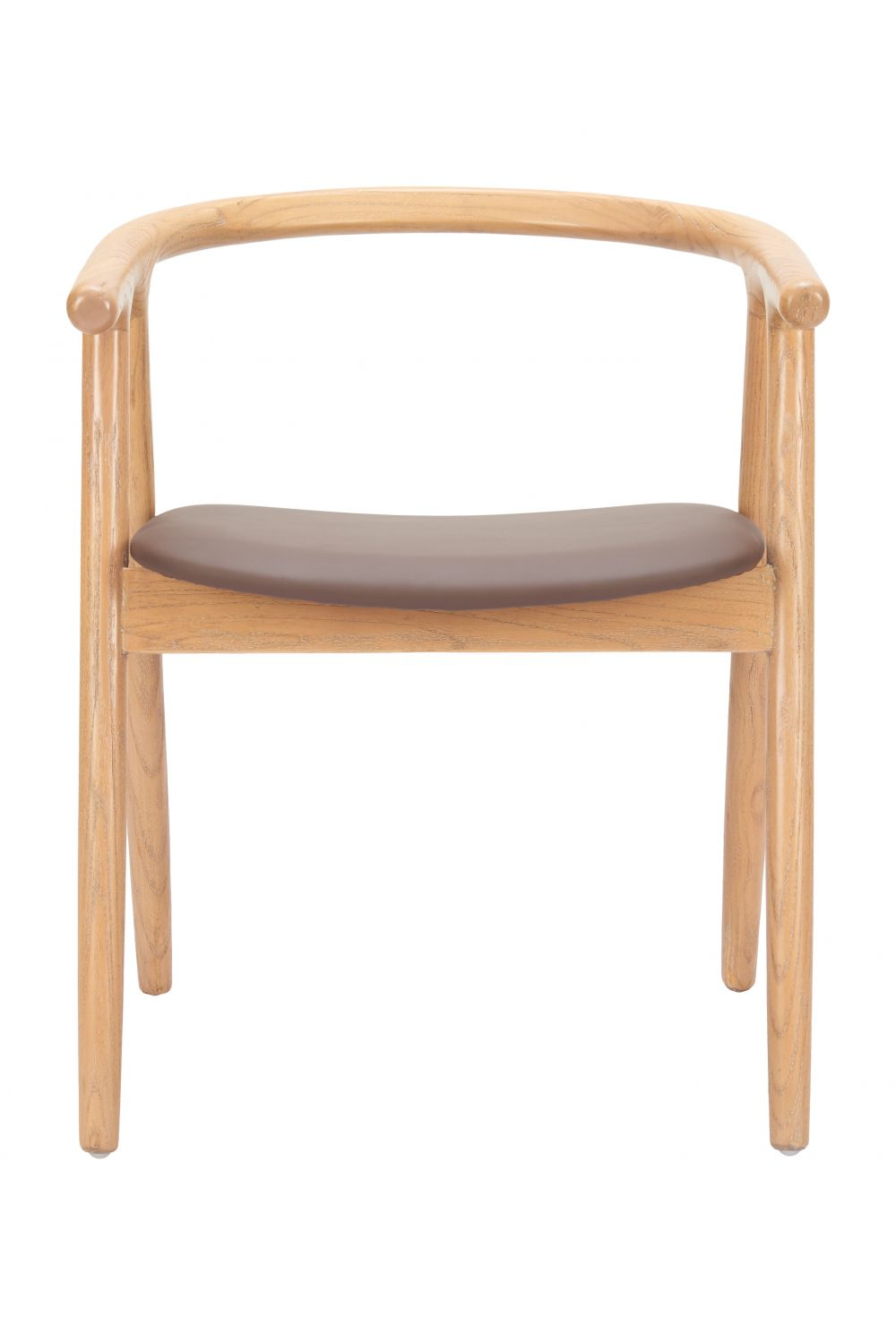Whitewashed Elm Dining Chairs (2) – Peker – side view