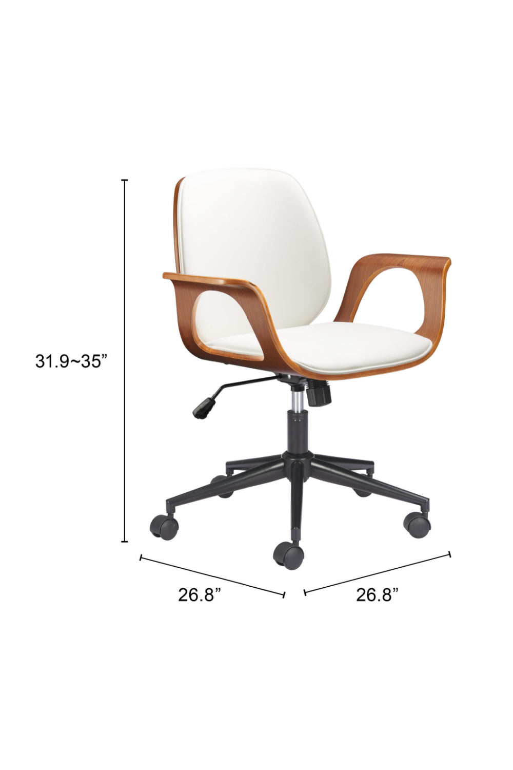 Modern White Office Chair | OROA Modern Ali | Oroa.com