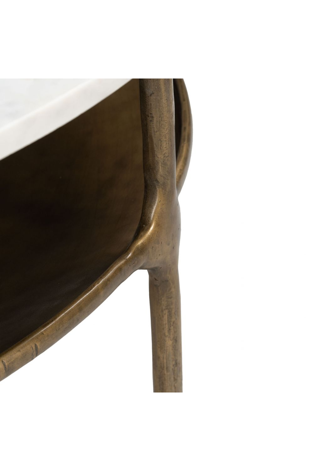 Brass Framed Marble Coffee Table | OROA Modern Bild | Oroa.com