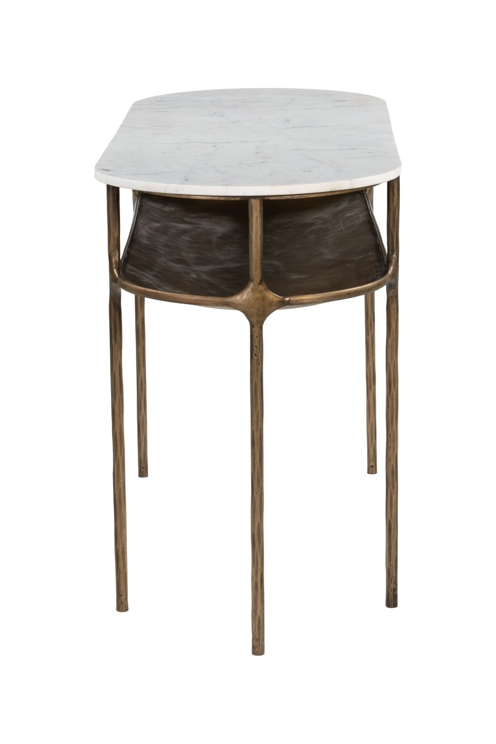 Oval White Marble Console Table | OROA Modern Bild | Oroa.com