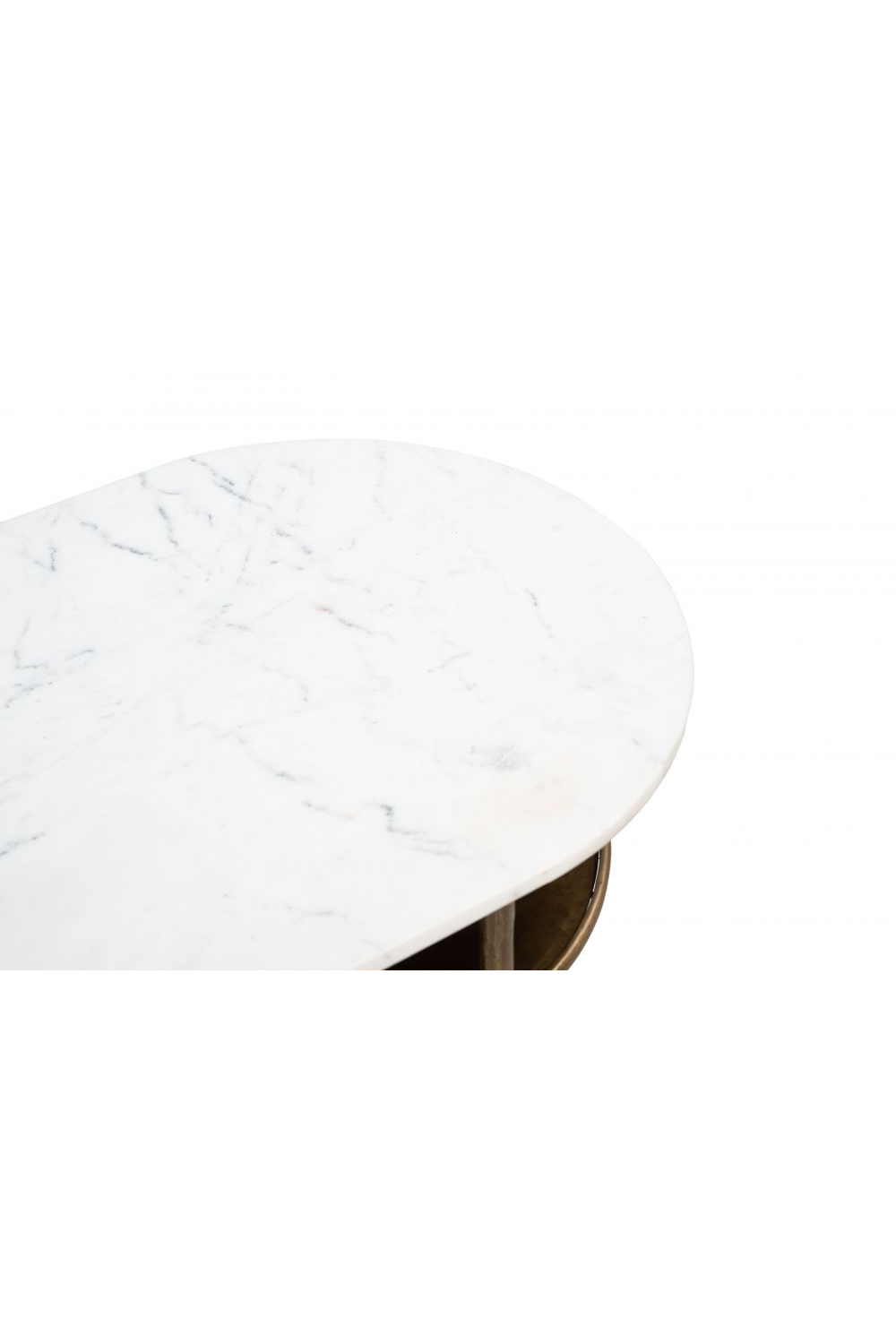Oval White Marble Console Table | OROA Modern Bild | Oroa.com