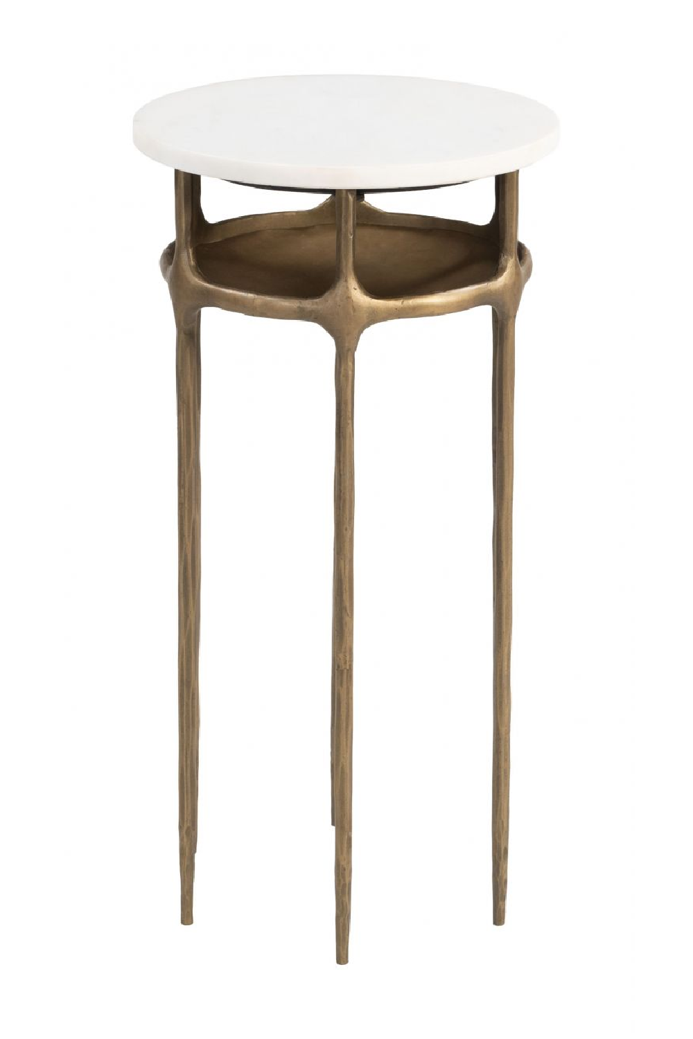 Brass Framed Marble Side Table | OROA Modern Bild | Oroa.com