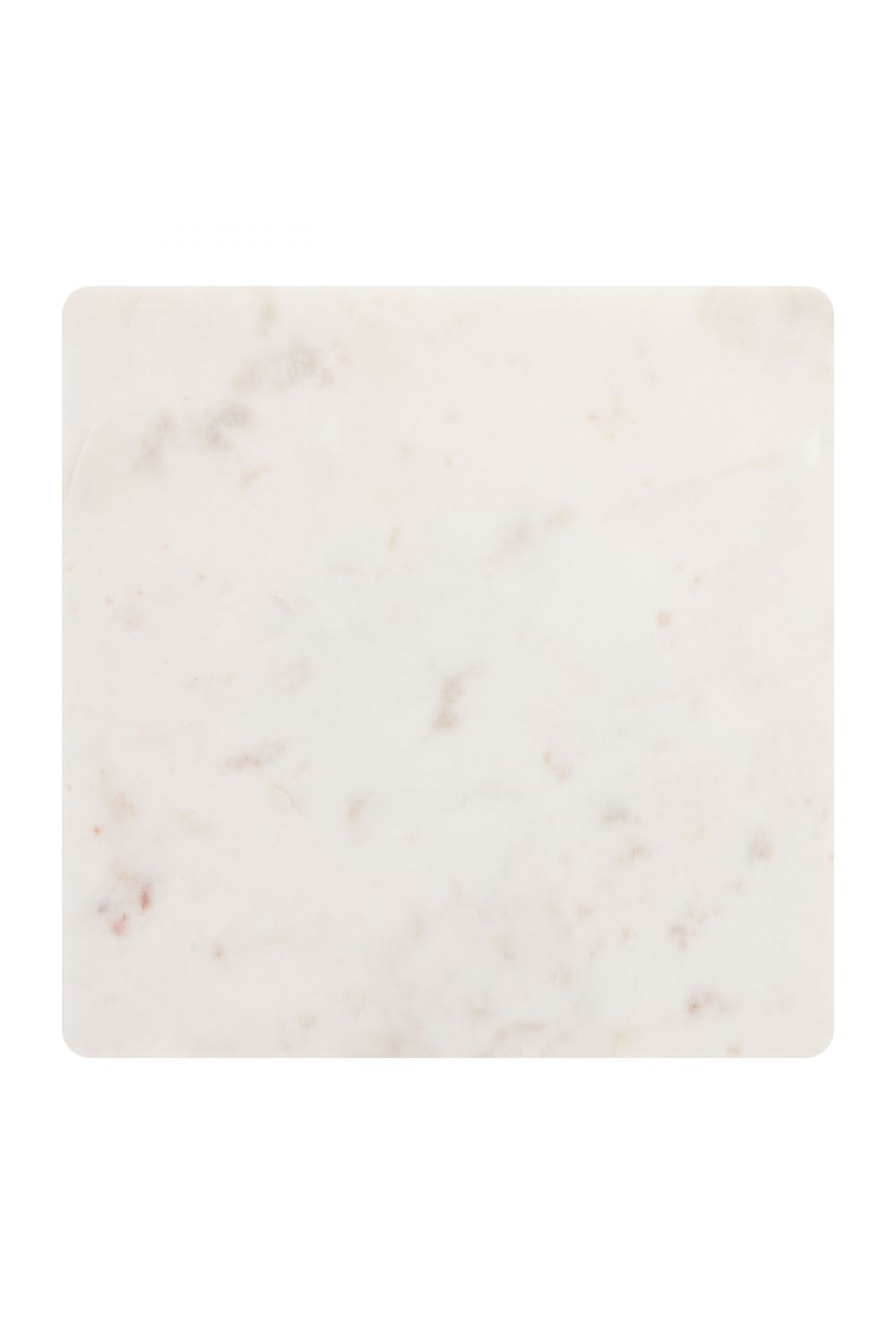 Square White Marble Side Table | Oroa.com