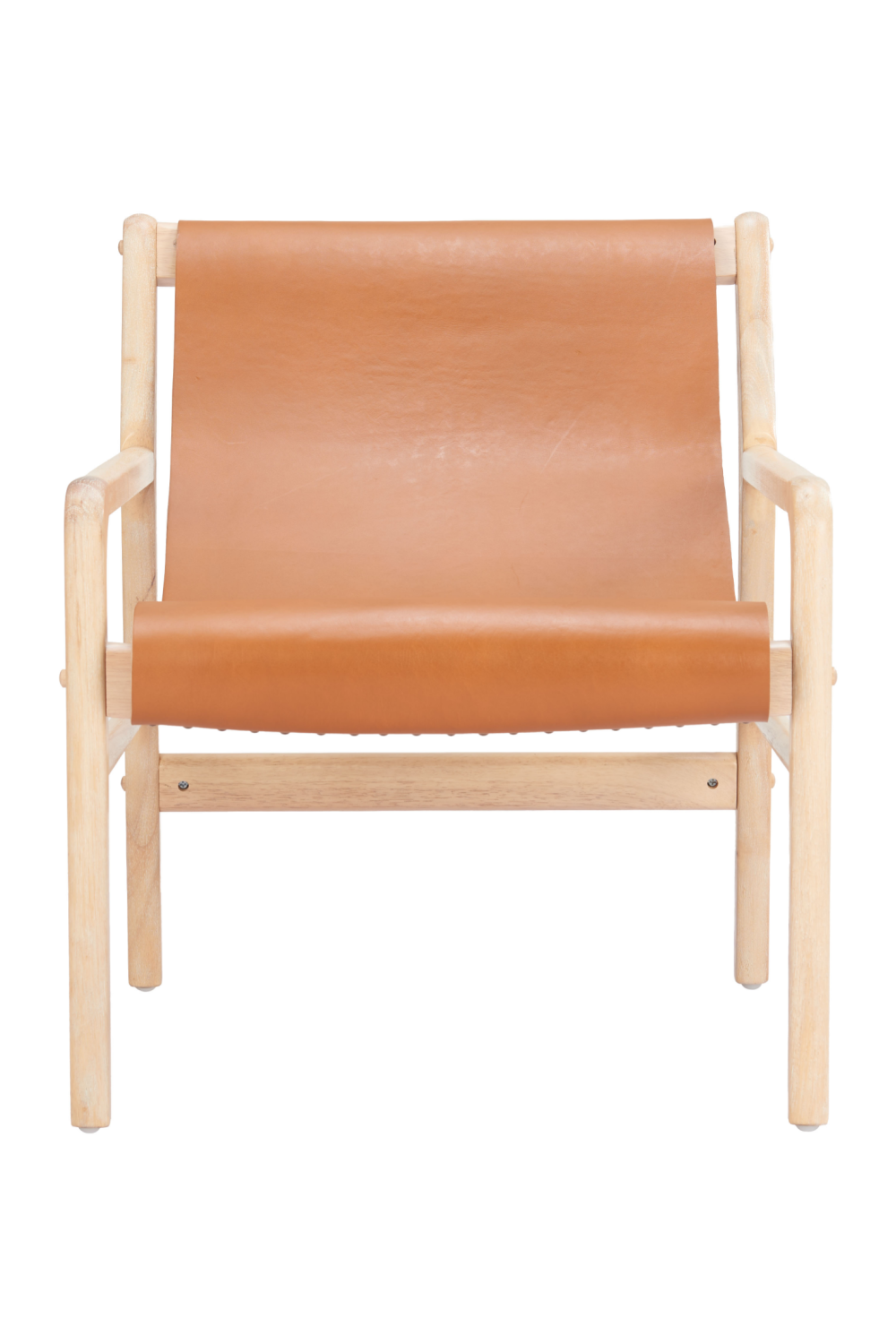 Tan Leather Accent Chair | OROA Modern Doek | Oroa.com