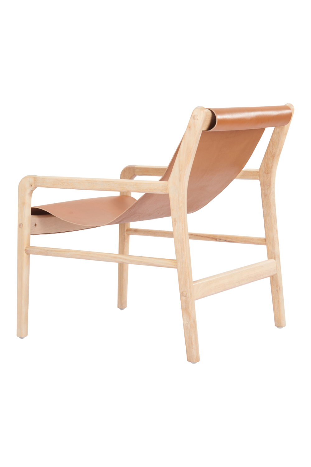 Tan Leather Accent Chair | Oroa.com