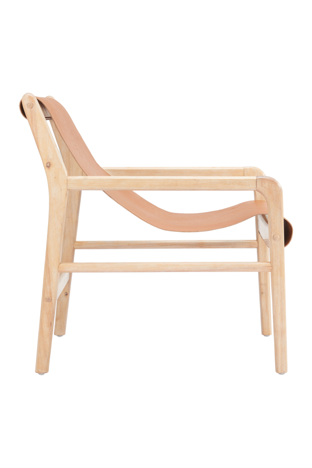 Tan Leather Accent Chair | Oroa.com