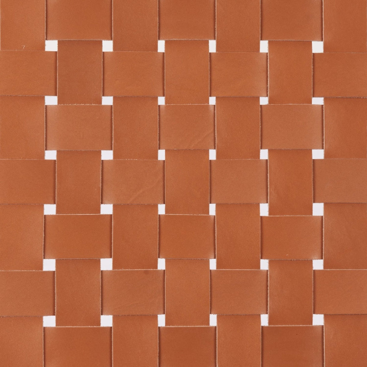 Tan Woven Leather Bench – Bandani – alternate view 6