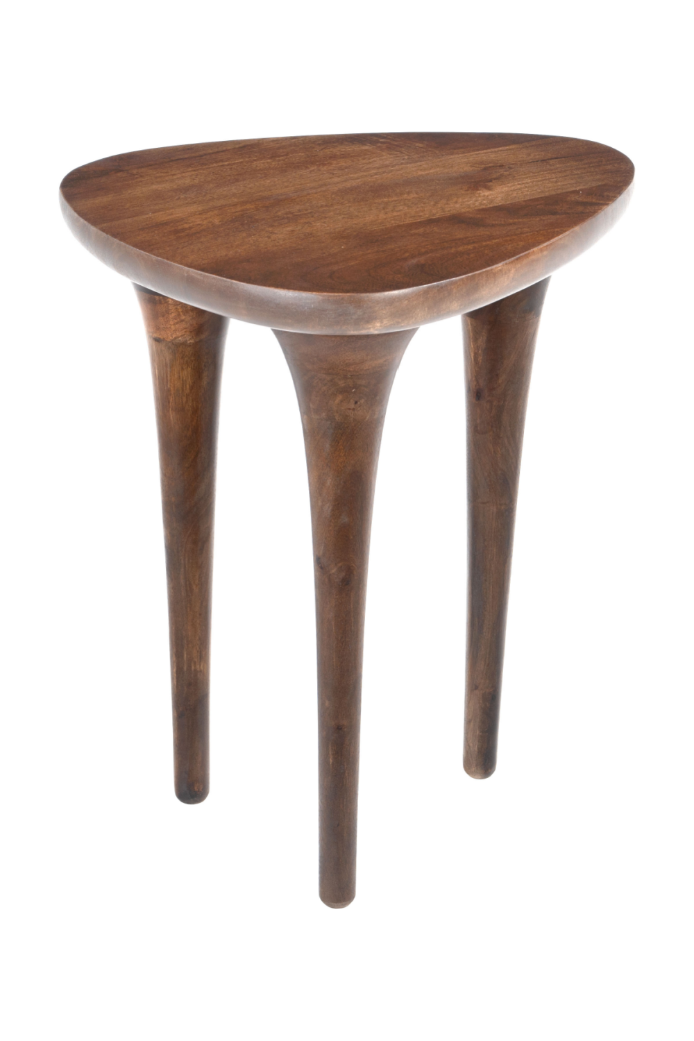 Walnut Finished Side Table | OROA Modern Spiker | Oroa.com