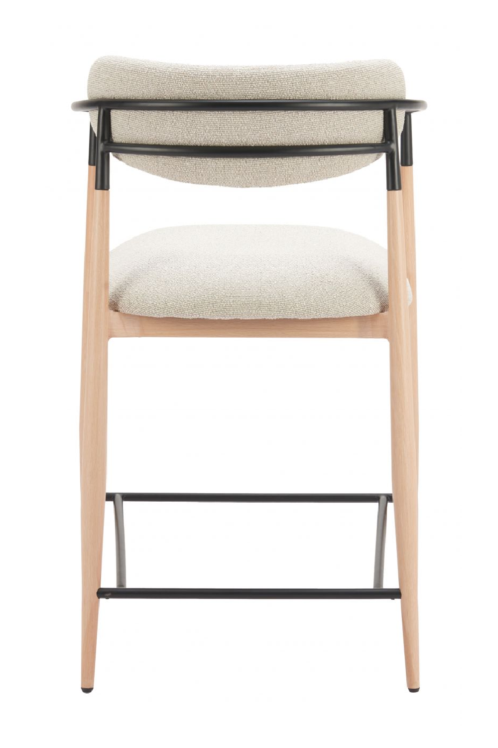 Gray Fabric Modern Counter Stool | OROA Modern Equinox | Oroa.com