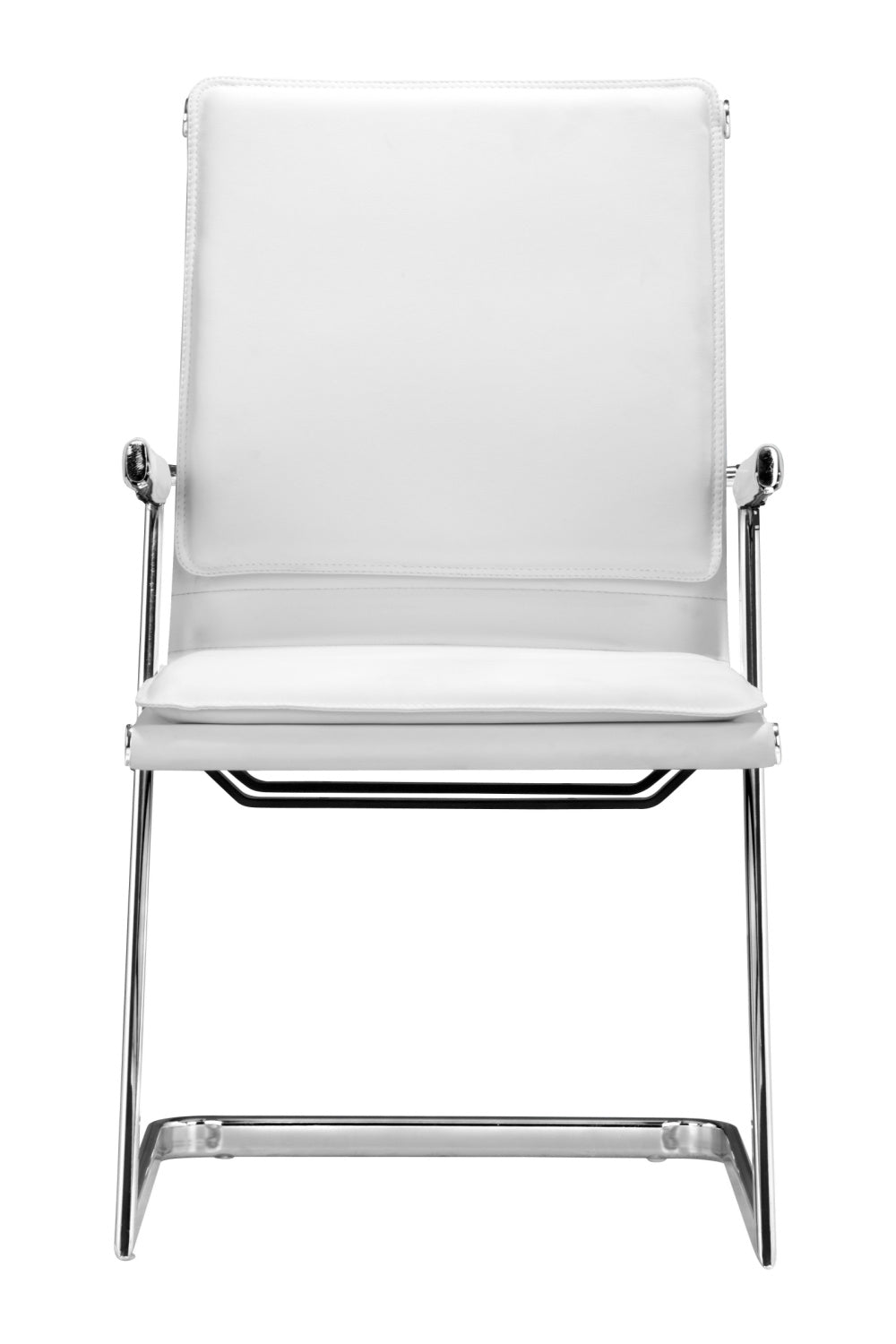Polished Steel Office Chairs (2) | OROA Modern Plus | Oroa.com