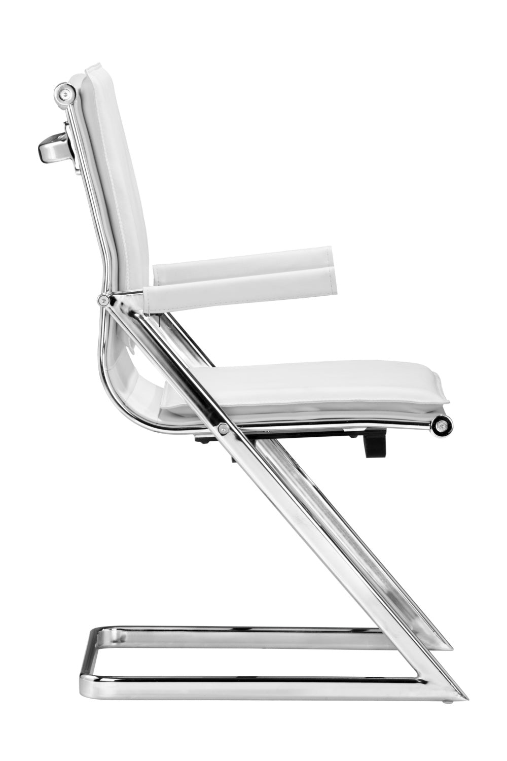 Polished Steel Office Chairs (2) | OROA Modern Plus | Oroa.com