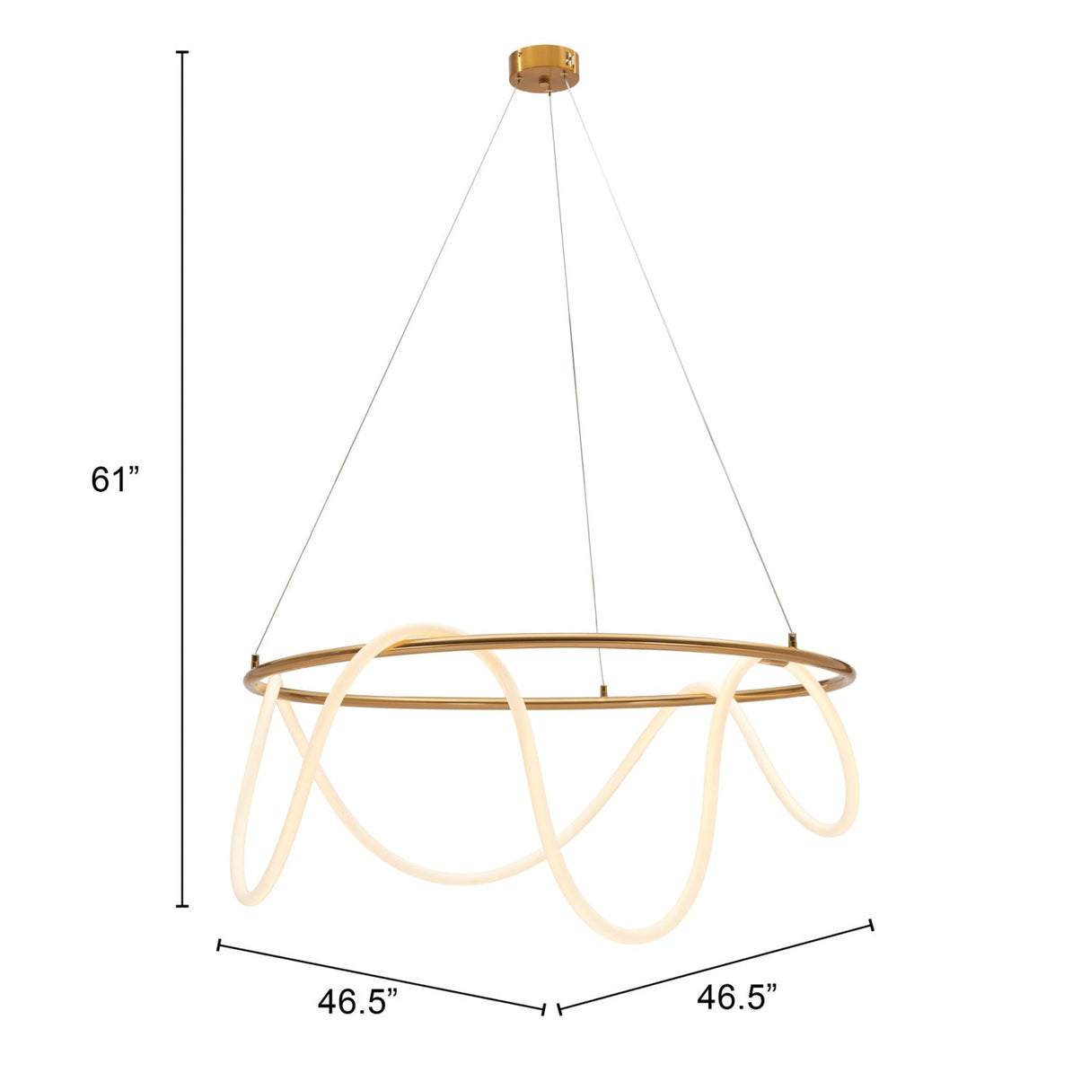 Flexible LED Tube Pendant Lamp – Wiber – alternate view 9