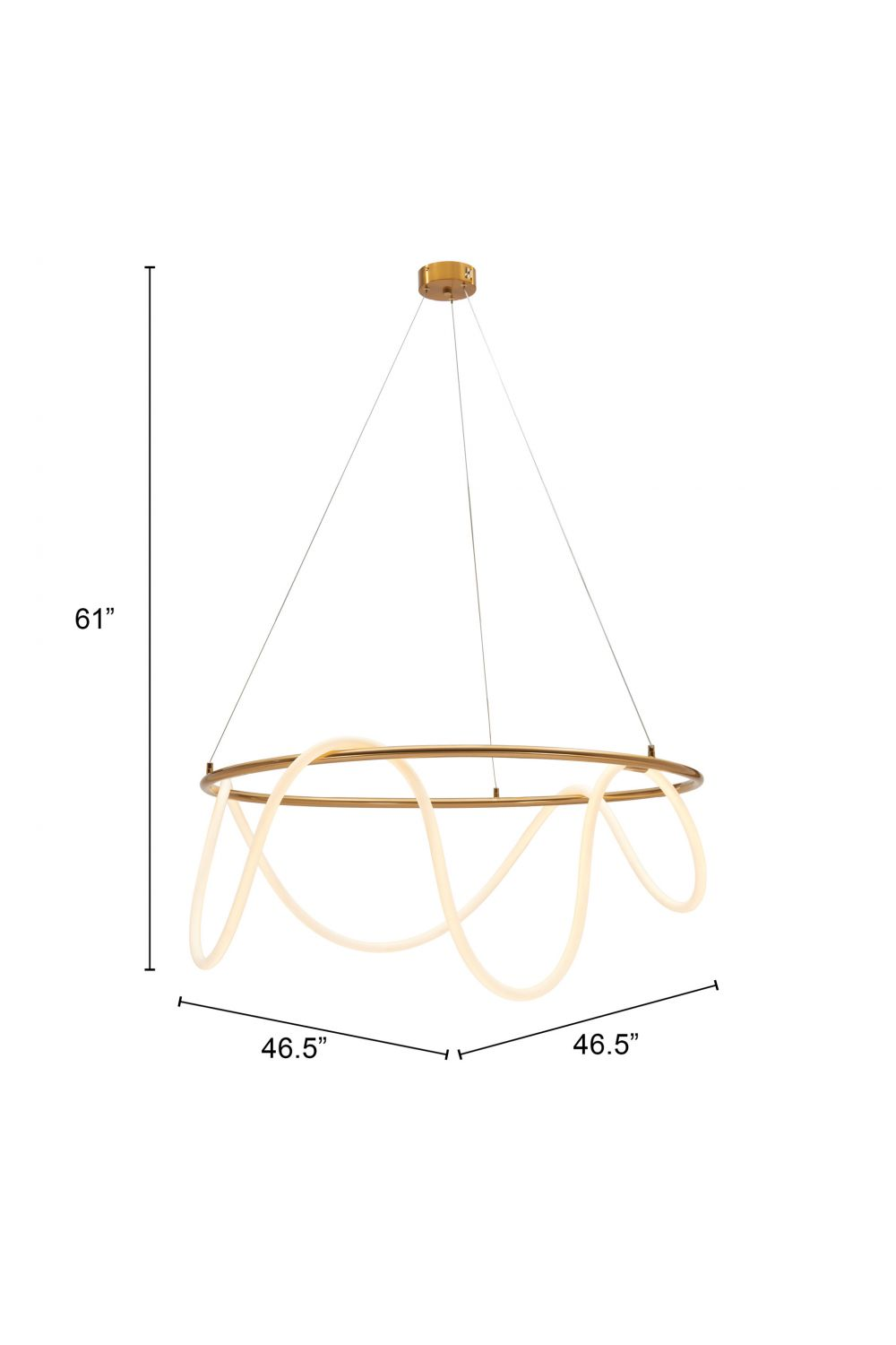 Flexible LED Tube Pendant Lamp | OROA Modern Wiber | Oroa.com