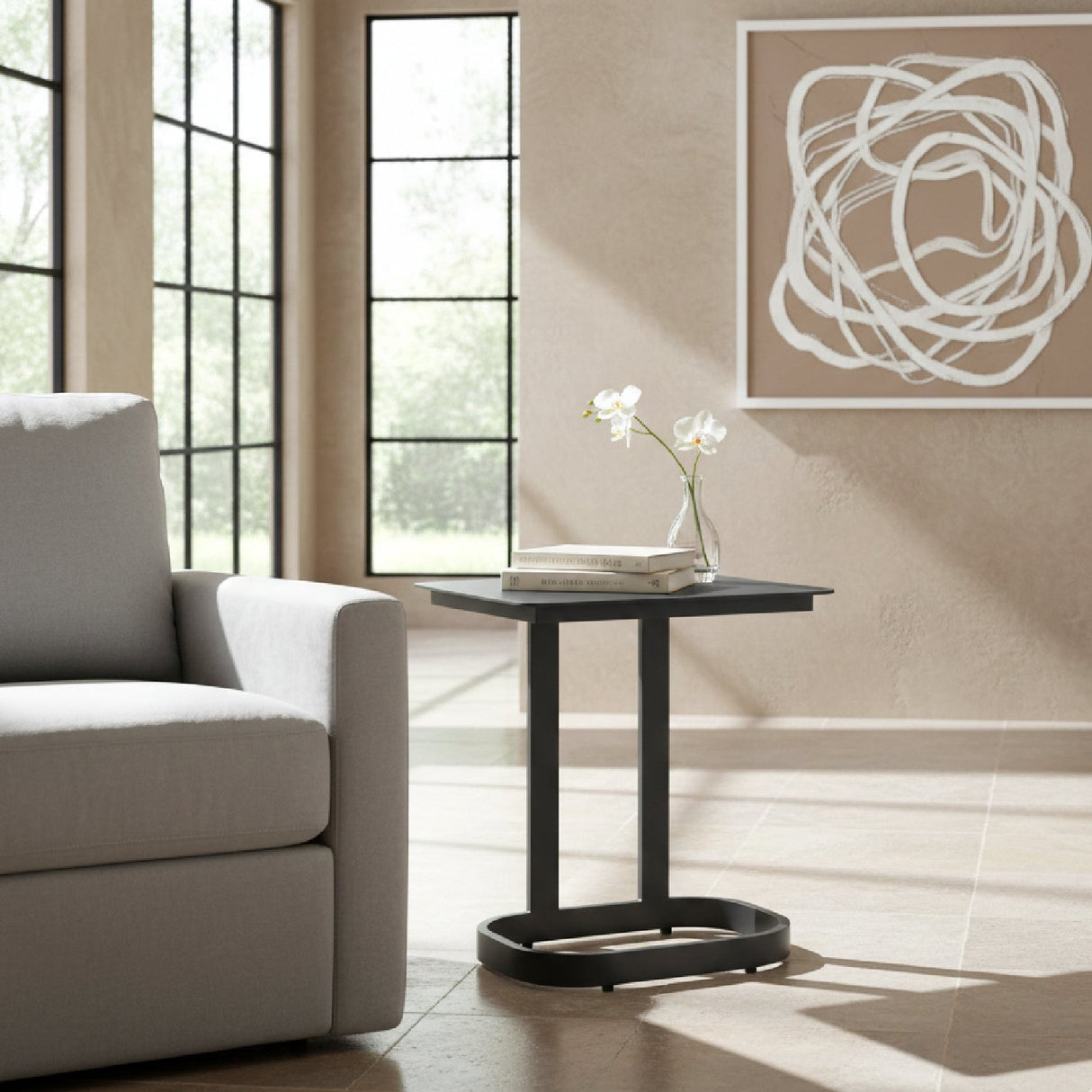 Outdoor Aluminum End Table – Friss – alternate view 13