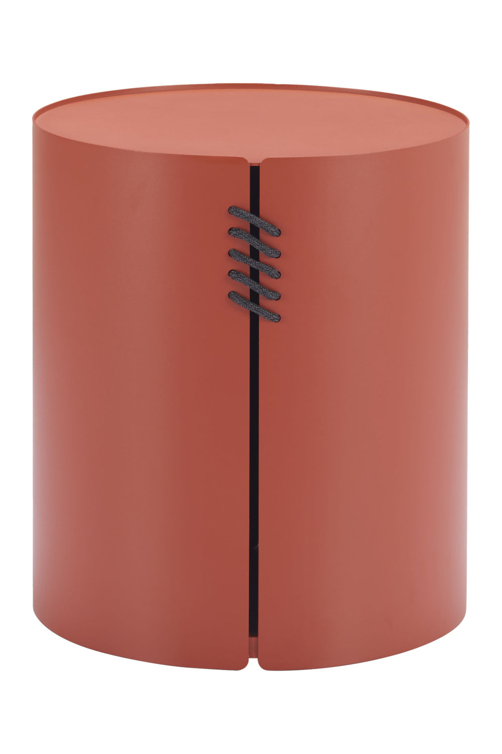 Brown Aluminum Outdoor Side Table | OROA Modern Bayu | Oroa.com