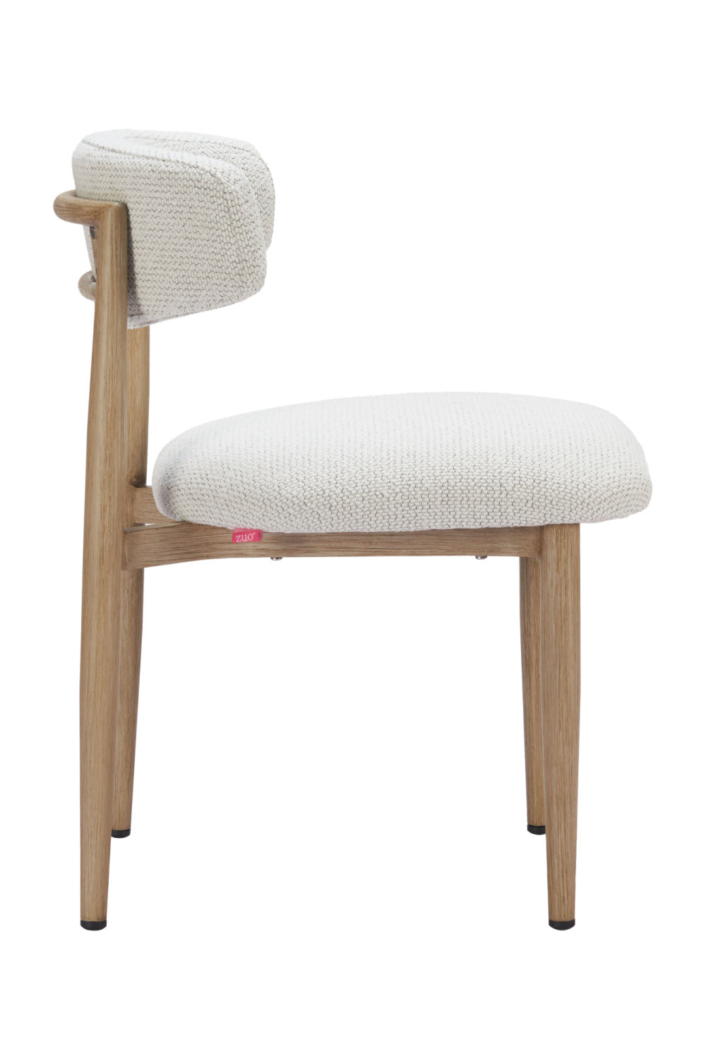 White Padded Outdoor Dining Chair | OROA Modern Bege | Oroa.com