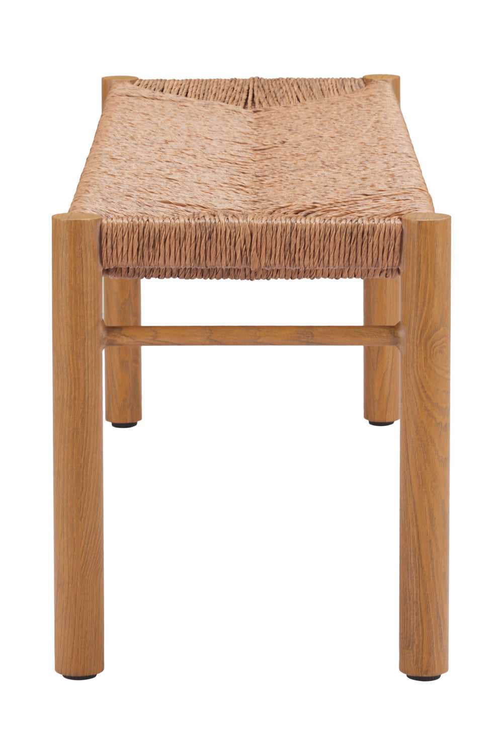 Rattan Look Outdoor Bench | OROA Modern Iska | Oroa.com