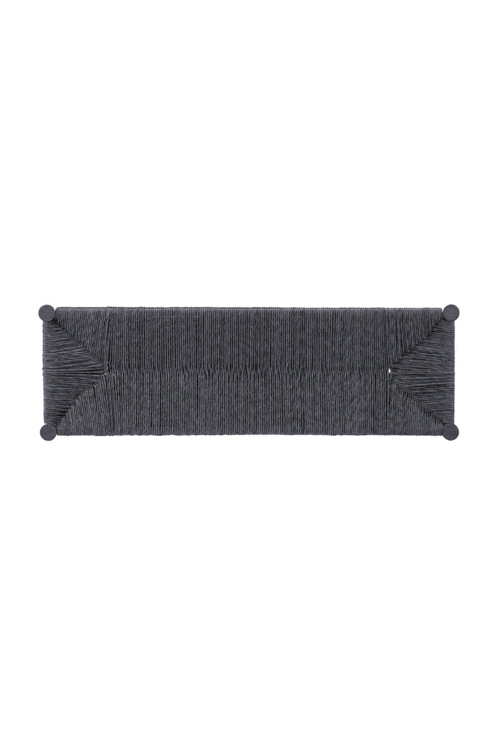 Rattan Look Outdoor Bench | OROA Modern Iska | Oroa.com