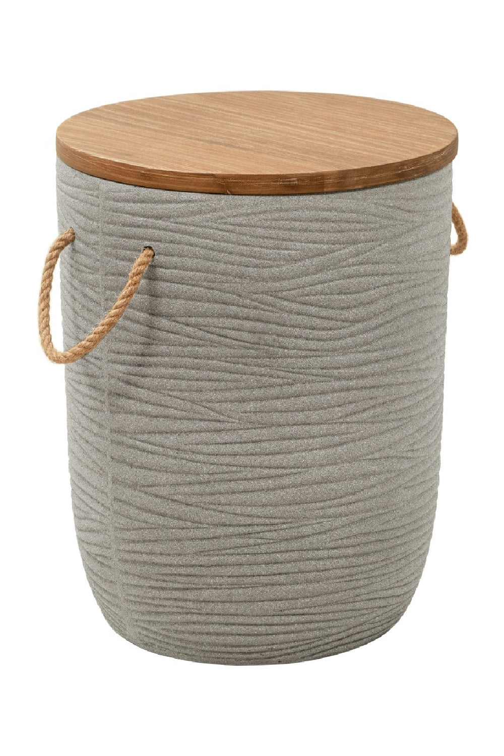 Gray Terrazzo Outdoor Side Table | OROA Modern Biban | Oroa.com