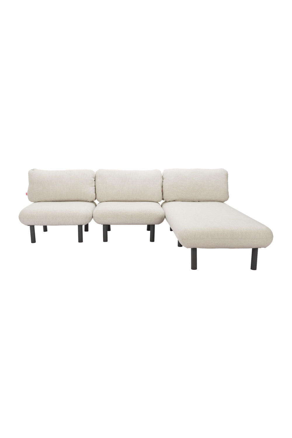 Beige Olefin Outdoor Accent Chair | OROA Modern Aperto | Oroa.com