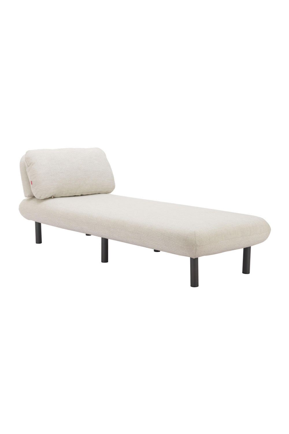 Beige Olefin Outdoor Chaise | OROA Modern Aperto | Oroa.com