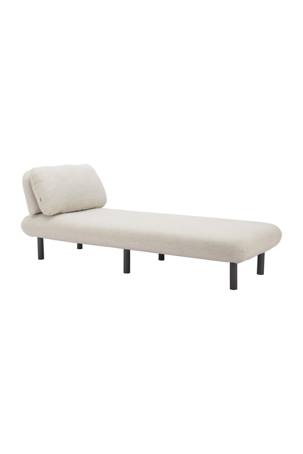 Beige Olefin Outdoor Chaise | OROA Modern Aperto | Oroa.com