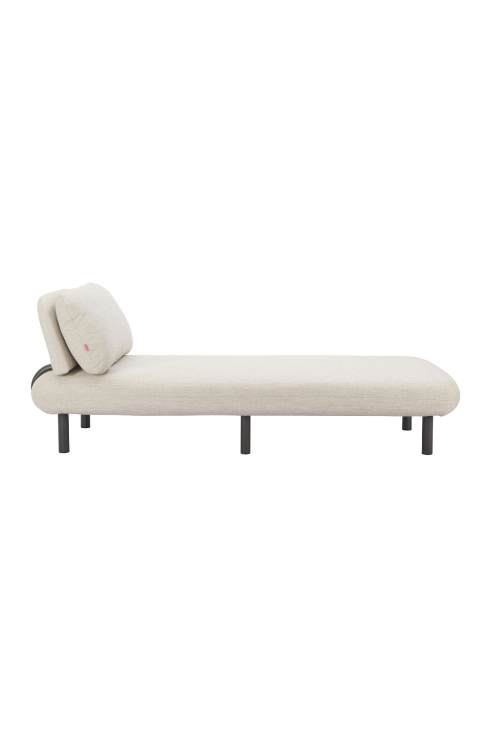 Beige Olefin Outdoor Chaise | OROA Modern Aperto | Oroa.com