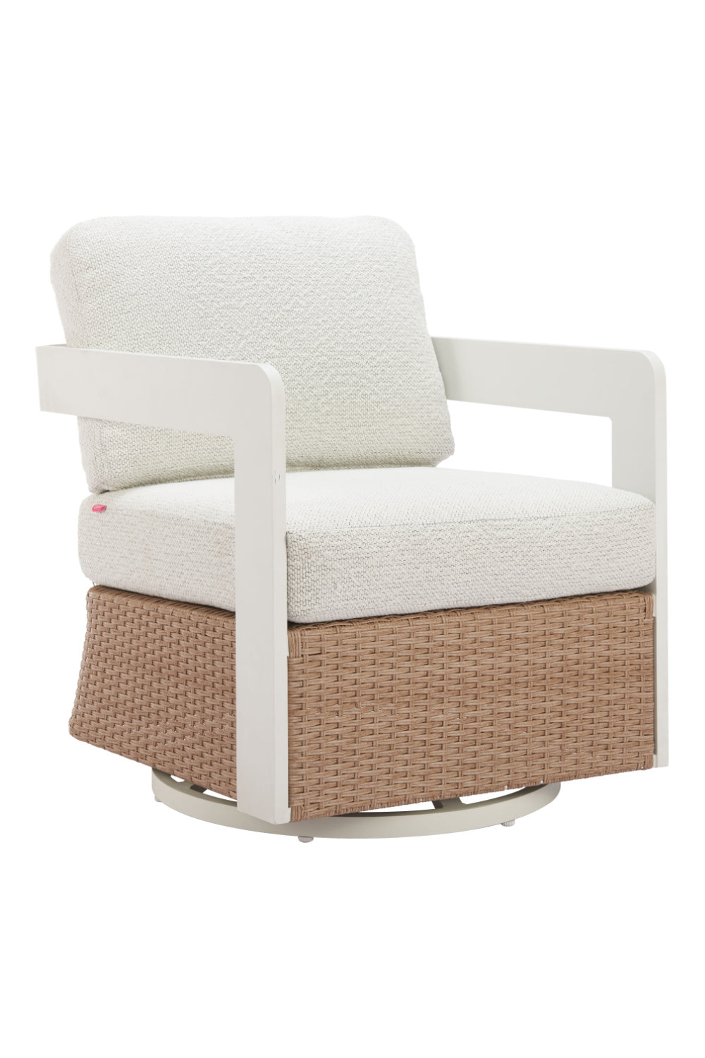 Brown Base Outdoor Swivel Chair | OROA Modern Gelo | Oroa.com