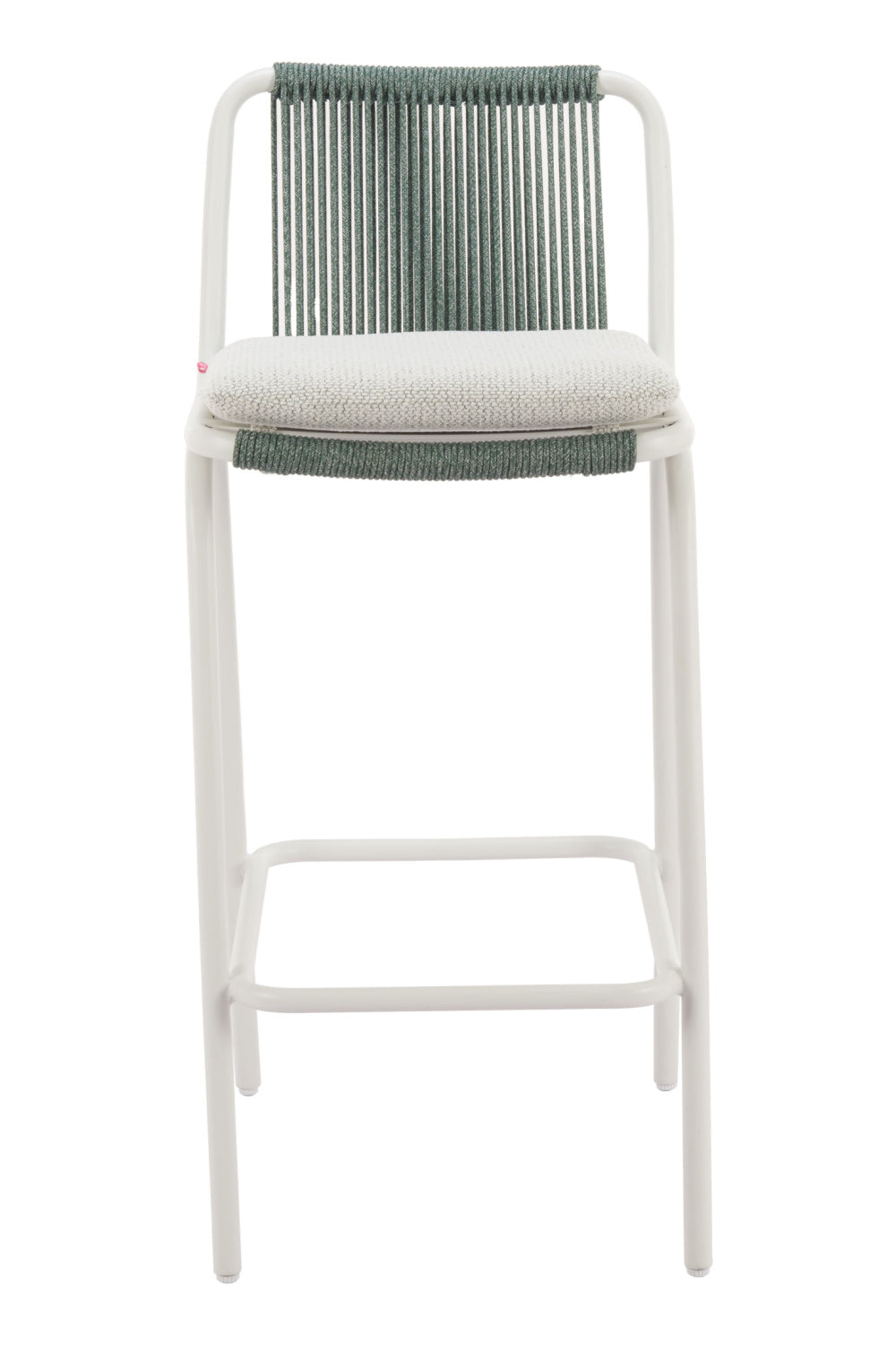 Green Outdoor Bar Stool Set (2) | OROA Modern Luft | Oroa.com