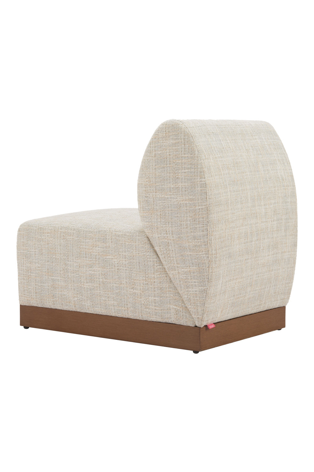 Beige Outdoor Armless Chair | OROA Modern Christy | Oroa.com