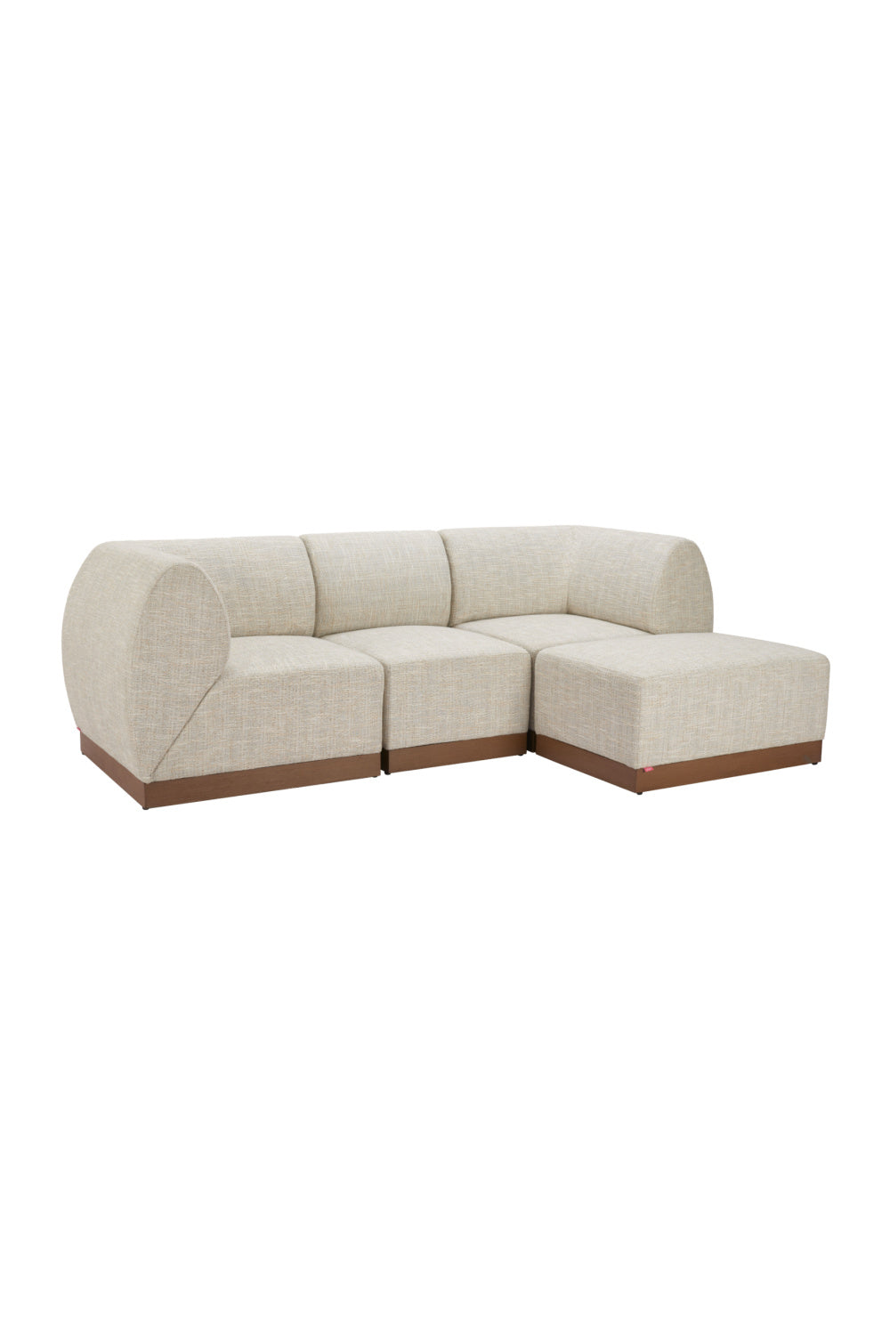 Beige Outdoor Corner Chair | OROA Modern Christy | Oroa.com