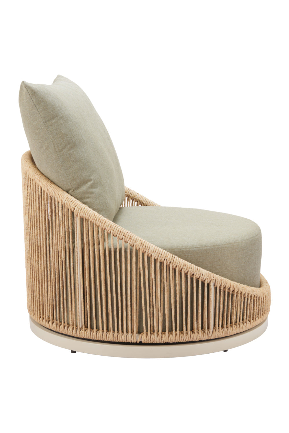 Rattan Weave Outdoor Swivel Chair | OROA Modern Cabana | Oroa.com
