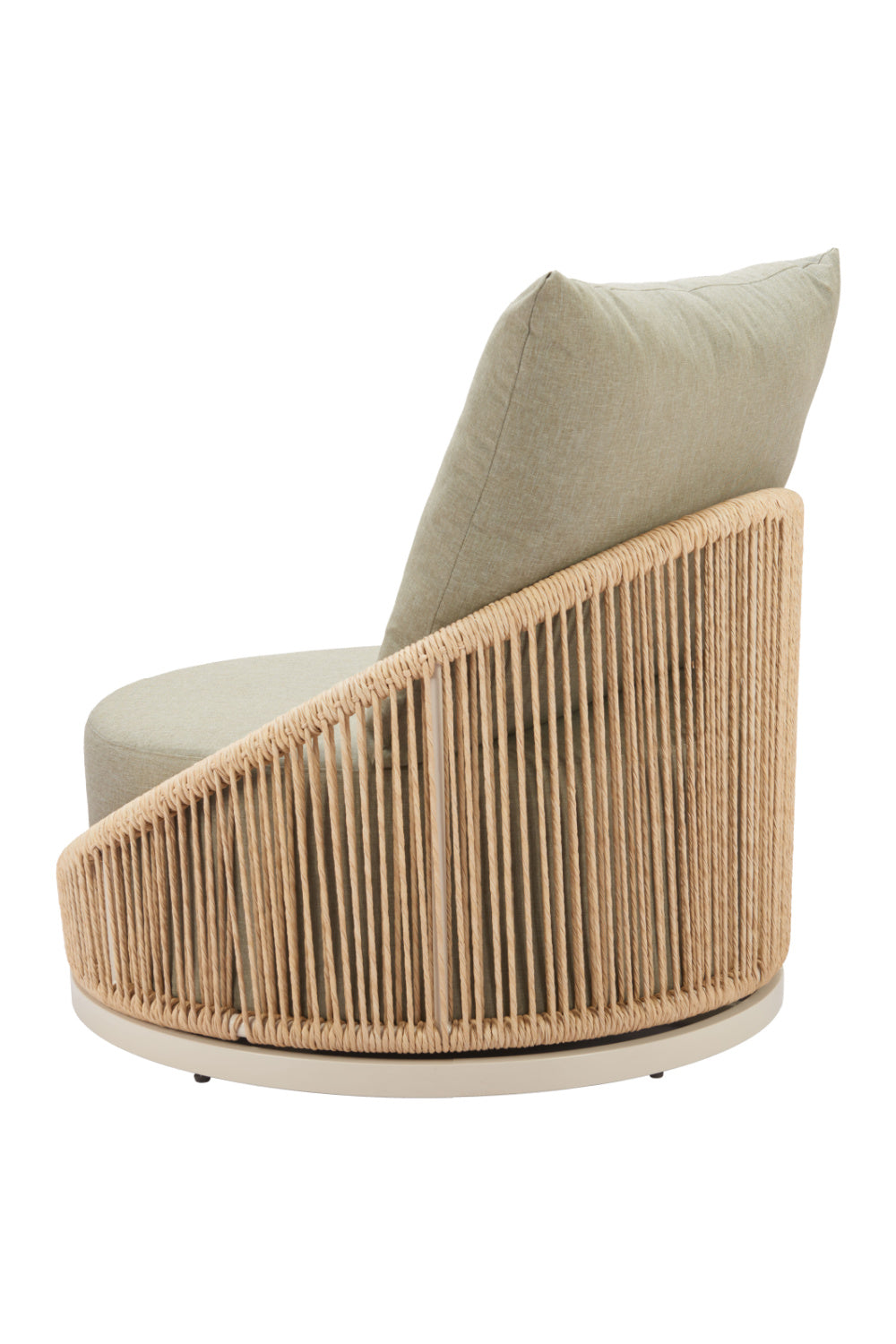 Rattan Weave Outdoor Swivel Chair | OROA Modern Cabana | Oroa.com