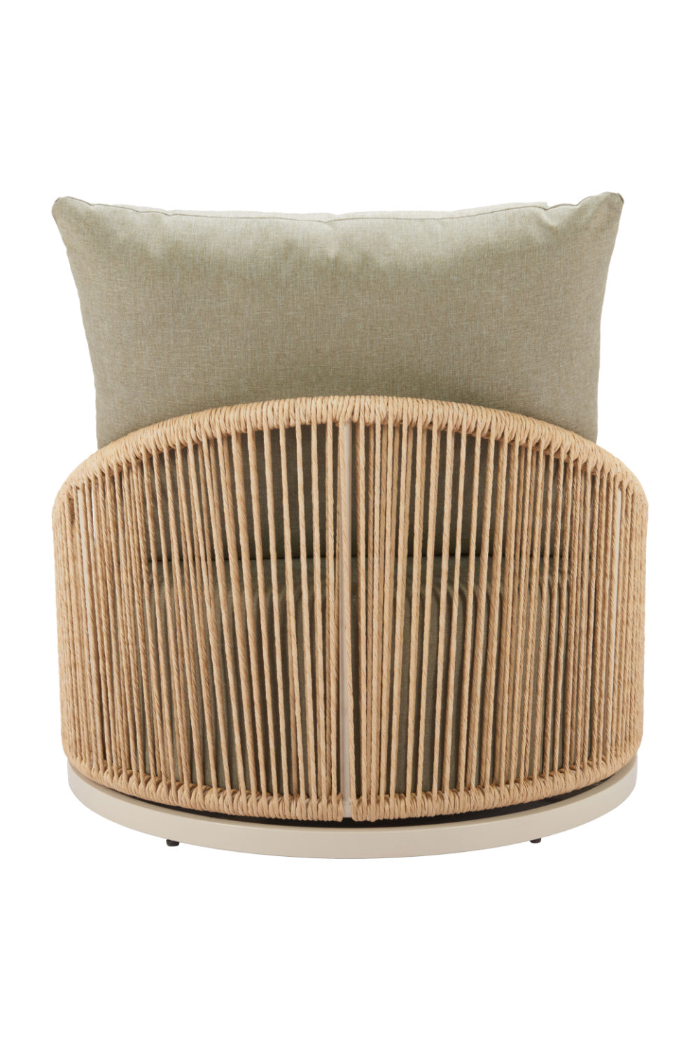 Rattan Weave Outdoor Swivel Chair | OROA Modern Cabana | Oroa.com