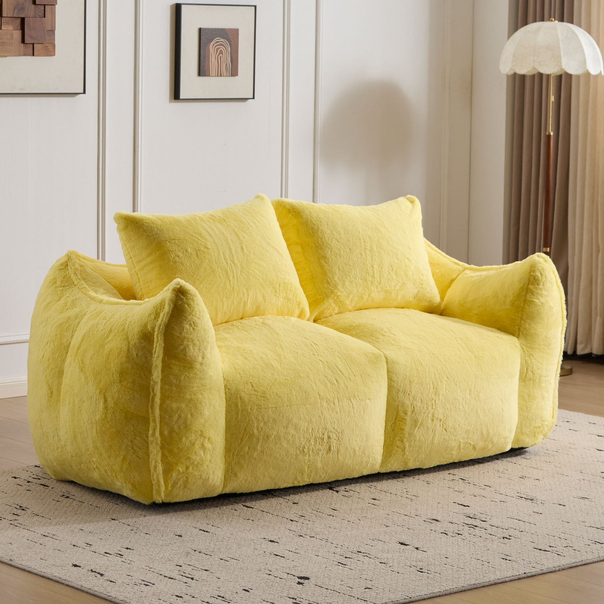Bean Bag Couch, Ultra Soft Loveseat - OROA