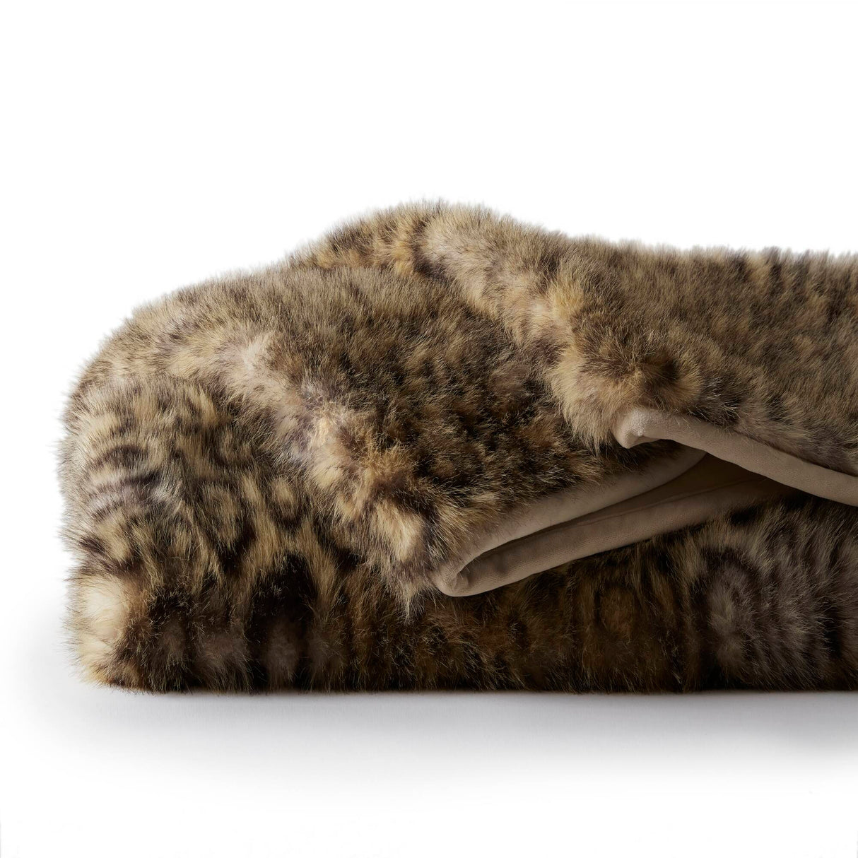 Modern European furniture - Oversized Leopard Faux Fur Throw Blanket - www.oroa.com