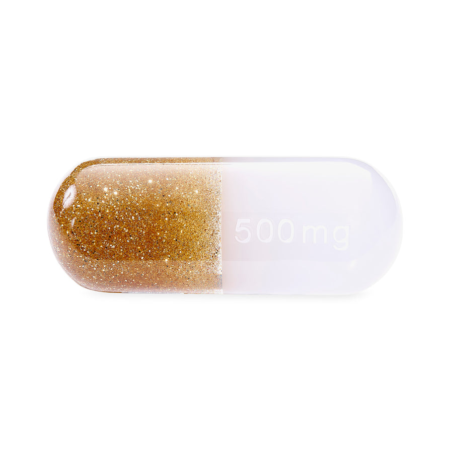 Acrylic Capsule Decorative Object L | Jonathan Adler Pill | Oroa.com