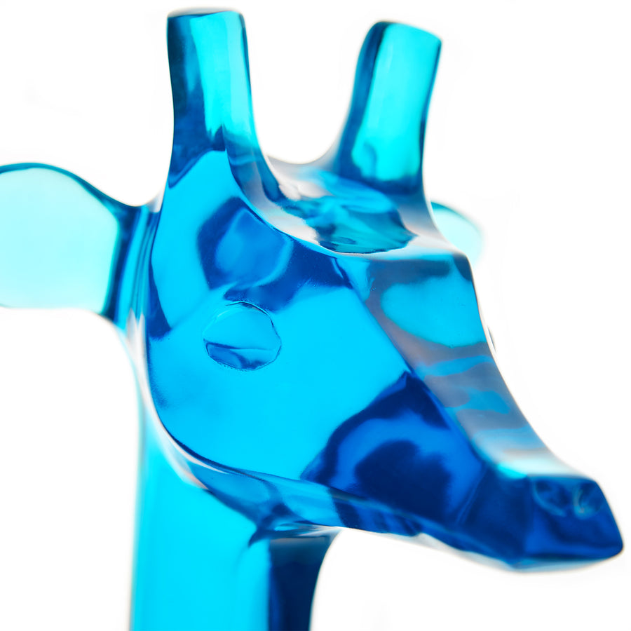 Blue Acrylic Animal Sculpture | Jonathan Adler Giraffe | Oroa.com