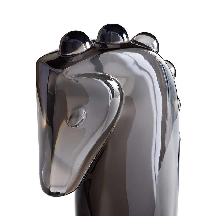 Smoked Acrylic Decorative Object | Jonathan Adler Horse | Oroa.com