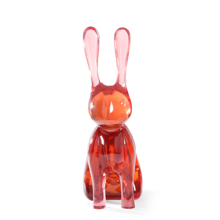 Red Acrylic Decorative Object | Jonathan Adler Rabbit | Oroa.com