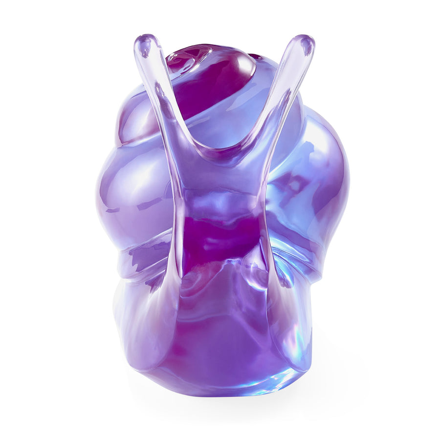 Purple Acrylic Decorative Object | Jonathan Adler Snail | Oroa.com