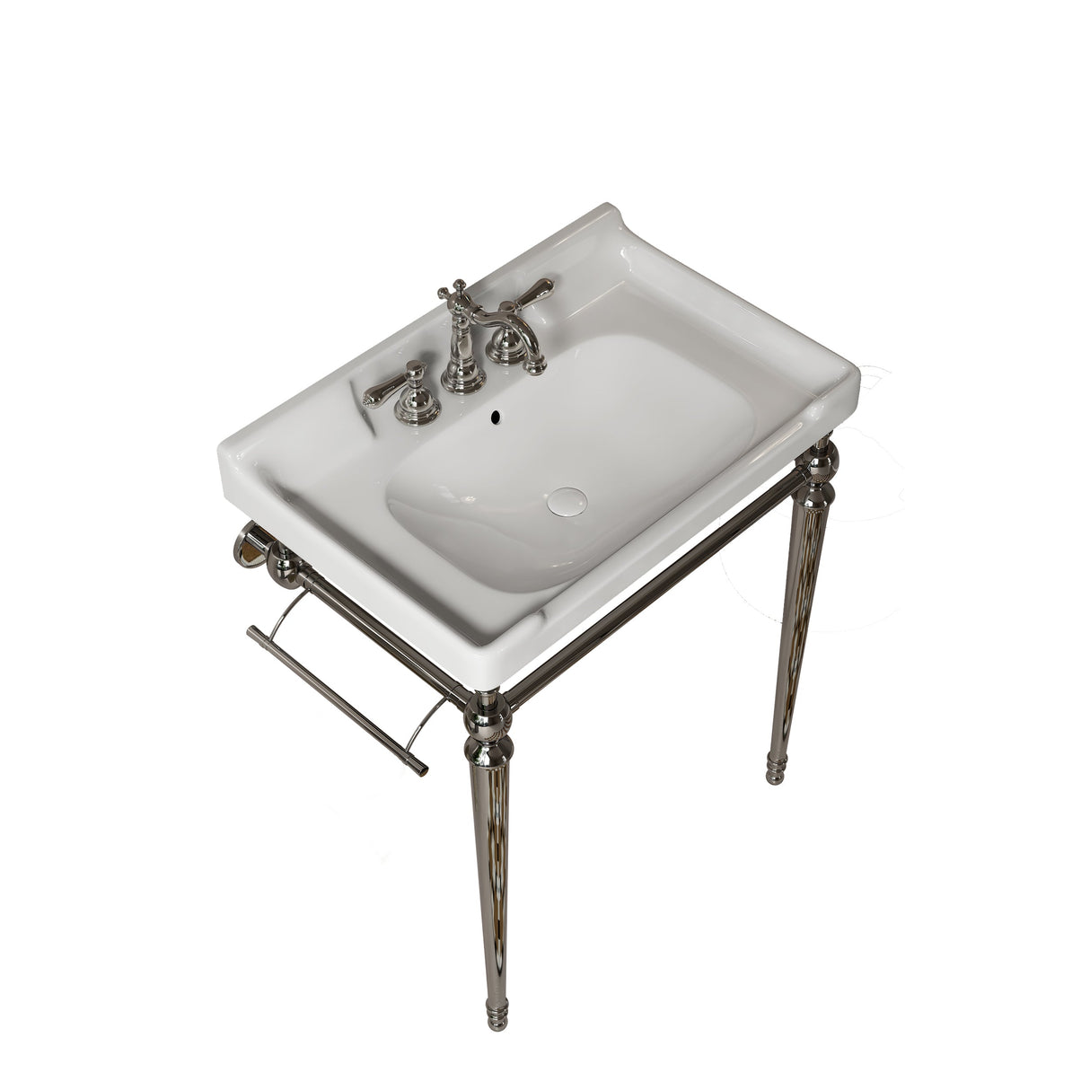 Bathroom Console Sink, Wall-Mounted - OROA