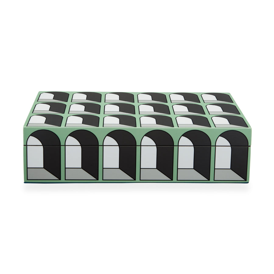 Arched Motif Lacquer Box L | Jonathan Adler Arcade | Oroa.com