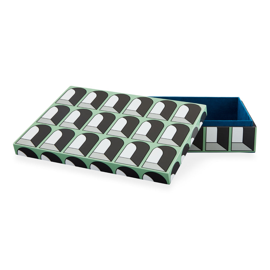 Arched Motif Lacquer Box L | Oroa.com