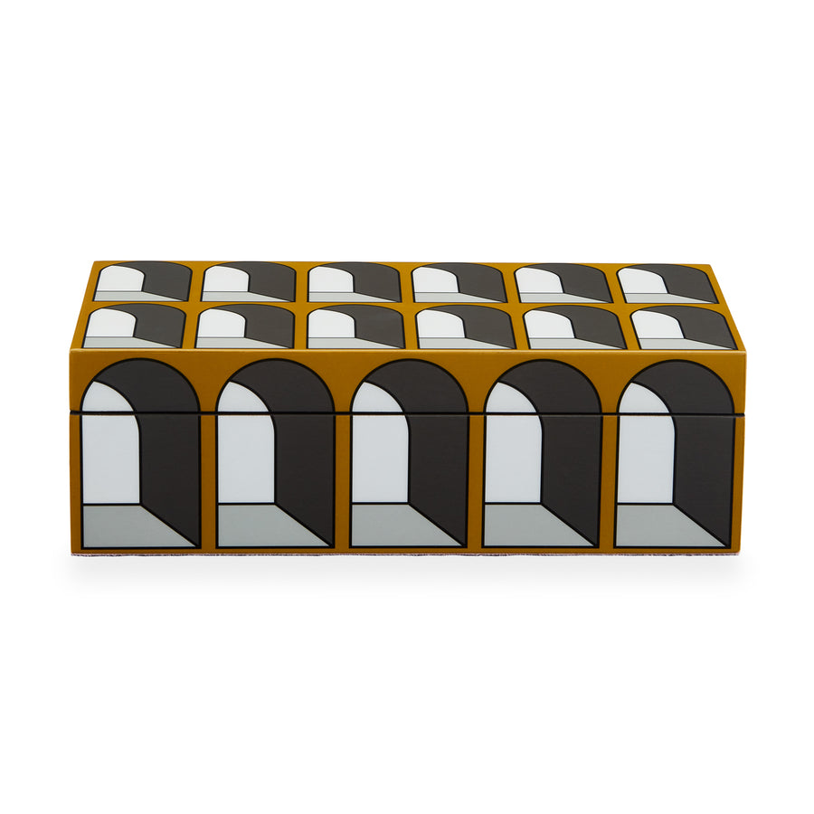 Arched Motif Lacquer Box S | Jonathan Adler Arcade | Oroa.com