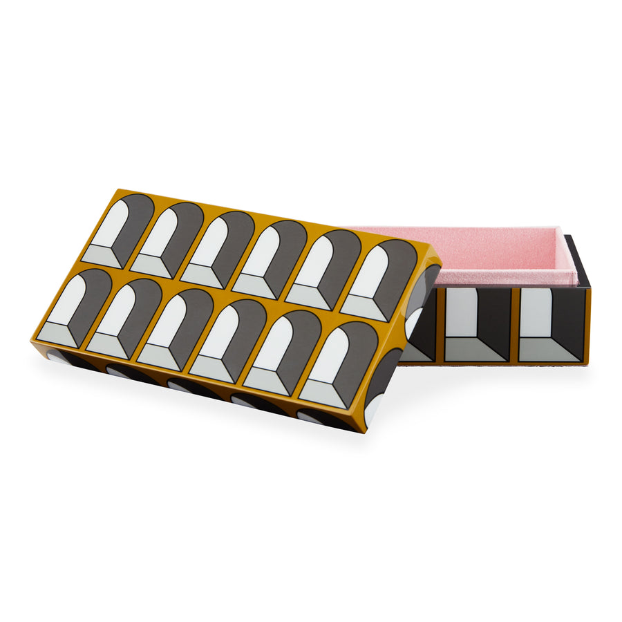 Arched Motif Lacquer Box S | Oroa.com
