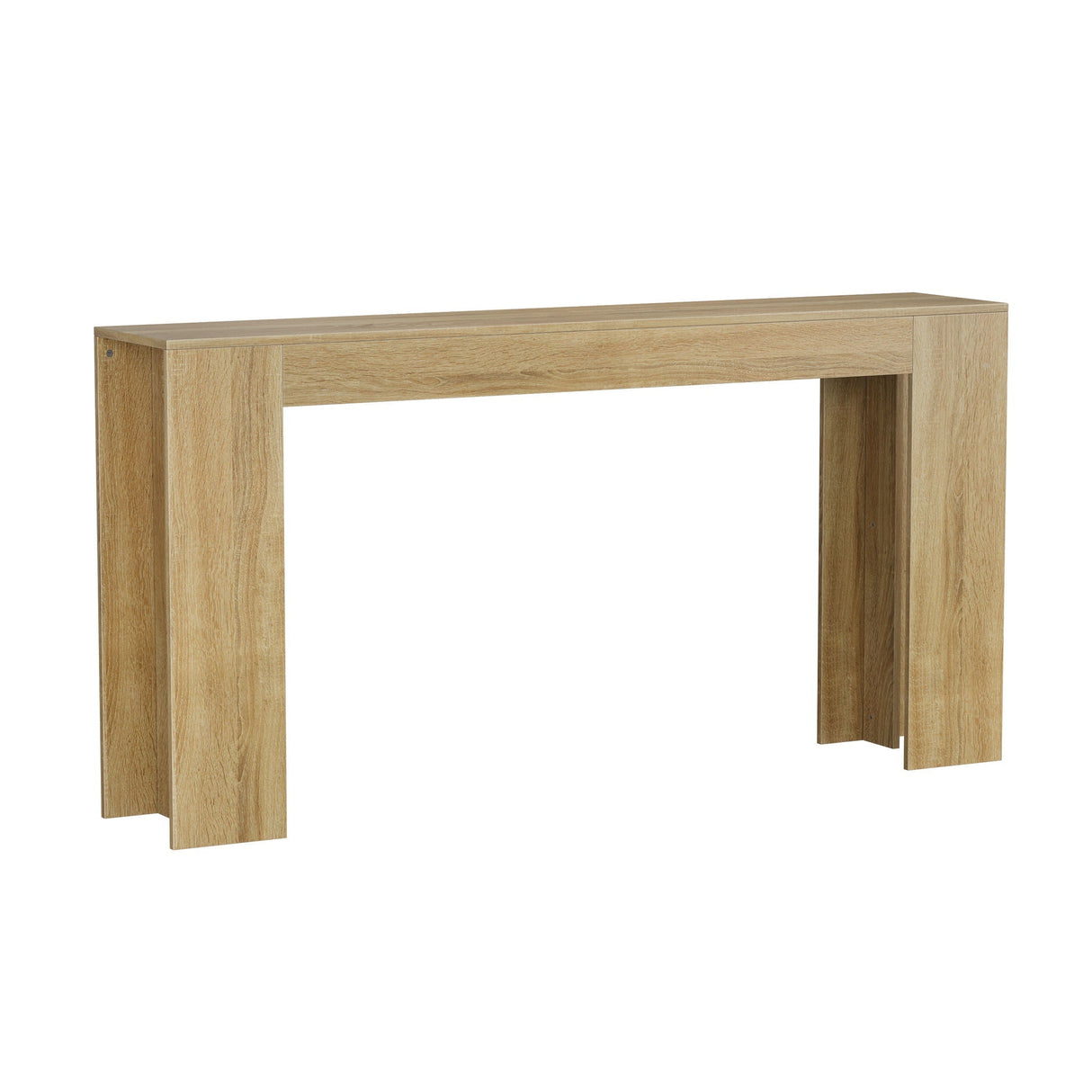 Farmhouse Walnut Console Table - OROA